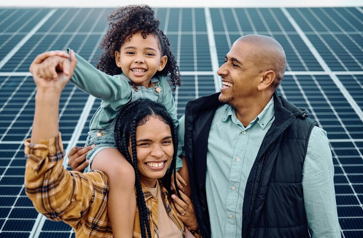black-family-children-solar-energy-with-mother-father-daughter-farm-together-sustainability-kids-love-electricity-with-man-woman-girl-bonding-outdoor-agriculture_590464-141677